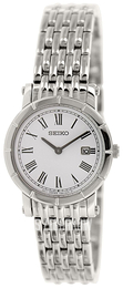 Seiko Dress Ladies Biały/Stal Ø27 mm SXB417
