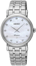 Seiko Biały/Stal Ø30 mm SXB433P1