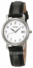 Seiko Biały/Skóra Ø25 mm SXDA13P1