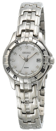 Seiko Dress Ladies Srebrny/Stal Ø26 mm SXDA31