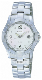 Seiko Biały/Stal Ø28 mm SXDA59