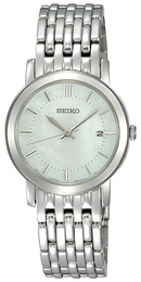 Seiko Dress Ladies Biały/Stal Ø27 mm SXDB93P1