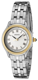 Seiko Dress Ladies Biały/Stal Ø25 mm SXDC26