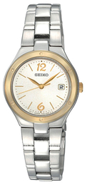 Seiko Dress Ladies Srebrny/Stal Ø25 mm SXDC48P1