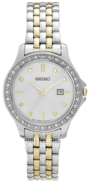 Seiko Biały/Stal Ø32 mm SXDF91