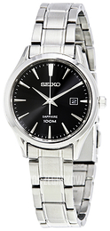 Seiko Dress Ladies Czarny/Stal Ø29 mm SXDG19P1