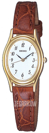Seiko Biały/Skóra Ø20 mm SXGA86P1