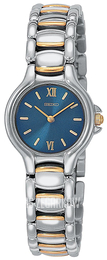 Seiko Dress Ladies Niebieski/Stal w odcieniu złota Ø22.5 mm SXJW71