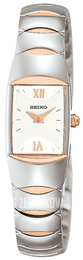 Seiko Srebrny/Stal w kolorze różowego złota Ø16 mm SYL806