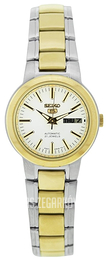 Seiko Dress Ladies Biały/Stal Ø24 mm SYME80