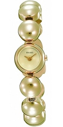 Seiko Dress Żółte złoto/Stal w odcieniu złota Ø16 mm SZY544