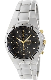 Seiko Chronograph Czarny/Tytan Ø43 mm SND451
