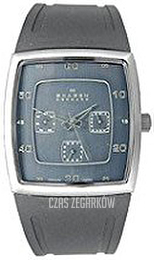 Skagen Denmark Czarny/Guma 390LTRN