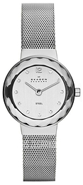 Skagen Leonora Srebrny/Stal Ø25 mm 456SSS