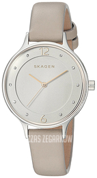 Skagen Anita Srebrny/Skóra Ø30 mm SKW1100