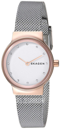 Skagen Freja Biały/Stal Ø26 mm SKW1101