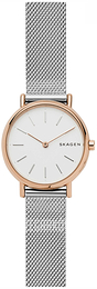 Skagen Signatur Biały/Stal Ø30 mm SKW1106