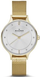 Skagen Anita Srebrny/Stal w odcieniu złota Ø30 mm SKW2150