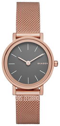 Skagen Hald Szary/Stal w kolorze różowego złota Ø26 mm SKW2470