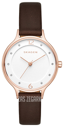 Skagen Anita Biały/Skóra Ø30 mm SKW2472