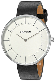 Skagen Gitte Biały/Skóra Ø38 mm SKW2611