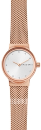 Skagen Freja Srebrny/Stal w kolorze różowego złota Ø30 mm SKW2665