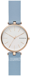 Skagen Signatur Biały/Skóra Ø36 mm SKW2711