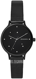 Skagen Anita Czarny/Stal Ø34 mm SKW2761