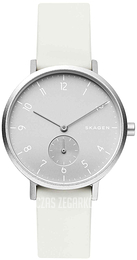 Skagen Aaren Srebrny/Guma Ø36 mm SKW2763