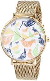 Skagen Aaren Wielokolorowy/Stal w odcieniu złota Ø36 mm SKW2783