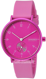 Skagen Aaren Różowy/Guma Ø36 mm SKW2803