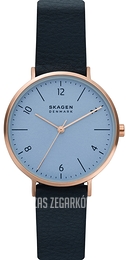 Skagen Aaren Naturals Niebieski/Skóra Ø36 mm SKW2972
