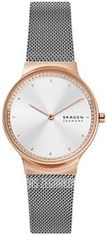 Skagen Freja Srebrny/Stal Ø34 mm SKW3017