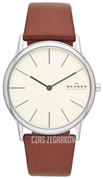 Skagen Theodor Beżowy/Skóra Ø39 mm SKW6083