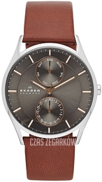 Skagen Holst Szary/Skóra Ø40 mm SKW6086