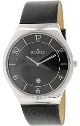 Skagen Grenen Czarny/Skóra Ø41 mm SKW6115