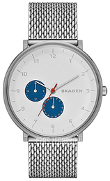 Skagen Hald Biały/Stal Ø40 mm SKW6187