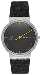 Skagen Ancher Szary/Skóra Ø40 mm SKW6199