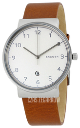 Skagen Ancher Srebrny/Skóra Ø40 mm SKW6292