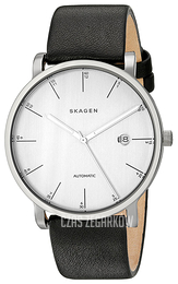 Skagen Hagen Srebrny/Skóra Ø40 mm SKW6302