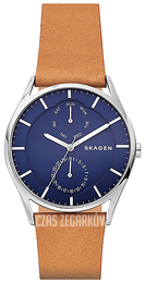Skagen Holst Niebieski/Skóra Ø40 mm SKW6369