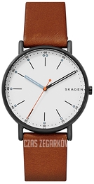 Skagen Signatur Biały/Skóra Ø40 mm SKW6374