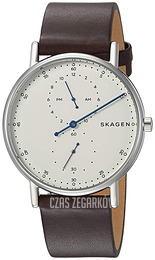 Skagen Signatur Biały/Skóra Ø40 mm SKW6391