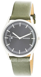 Skagen Holst Czarny/Skóra Ø40 mm SKW6394