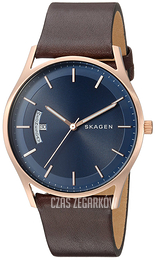 Skagen Holst Niebieski/Skóra Ø40 mm SKW6395