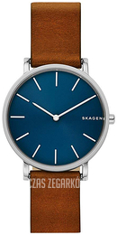 Skagen Hagen Niebieski/Skóra Ø38 mm SKW6446
