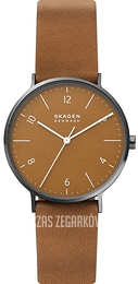 Skagen Aaren Naturals Brązowy/Skóra Ø40 mm SKW6726