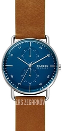 Skagen Horizont Niebieski/Skóra Ø42 mm SKW6738