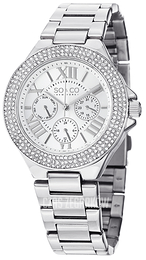 So & Co New York Madison Srebrny/Stal Ø38 mm 5019.1