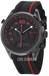 So & Co New York Monticello Czarny/Guma Ø45 mm 5044.2